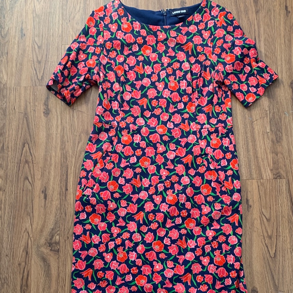 Lands End Ponte Dress